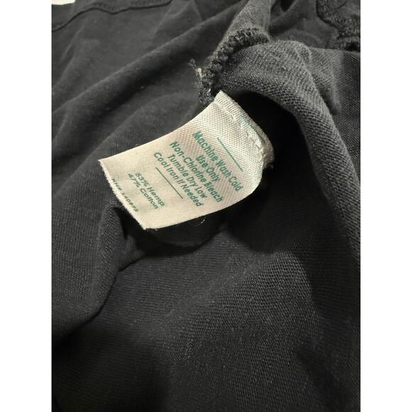 $58 Marine Layer Hemp Cotton Tee - Black - Medium - Picture 5 of 7